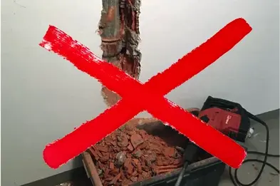 ohne Stemmarbeiten
